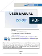 User Manual: ZC-SG