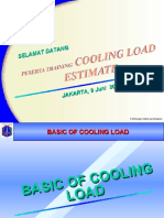 6. COOLING LOAD BY MANUAL