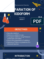 Pharmaceutical Chemistry: Preparation Iodoform