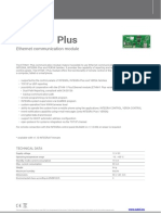 Ethernet Module for INTEGRA, INTEGRA Plus and VERSA Control Panels