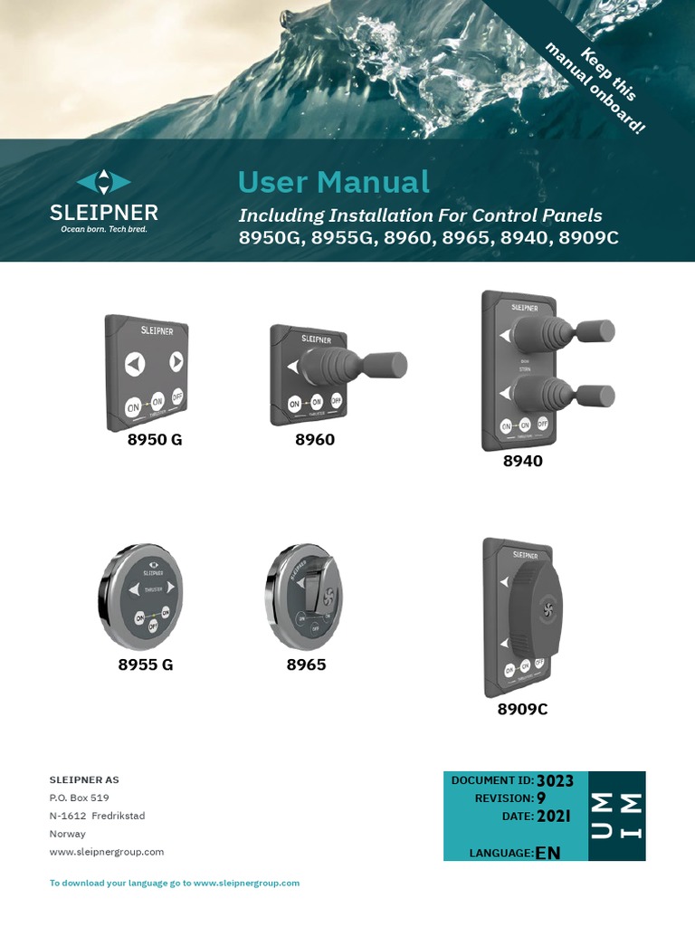 User Manual: Including Installation For Control Panels | PDF | Screw ...