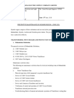 PM Report For Makamabako Substation 2020