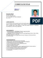 Resume of Pranav Kumar..... Updated
