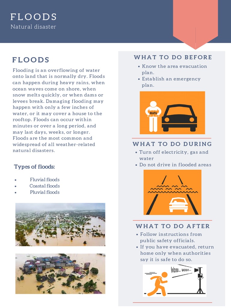 Floods Natural Disaster | PDF