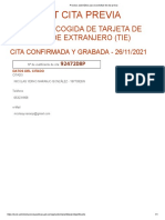 Proceso Automático para La Solicitud de Cita Previa