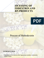 Maltodextrin and Corn Processing: From Starch to Sweeteners