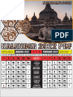 Kalender 2022 PDF Lengkap - Kanalmu