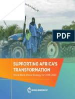 Supporting Africa'S Transformation: World Bank Africa Strategy For 2019-2023