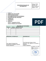 Procedimiento de Salida de Documentos de Registro