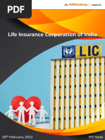 KRChoksey LIC IPO Note