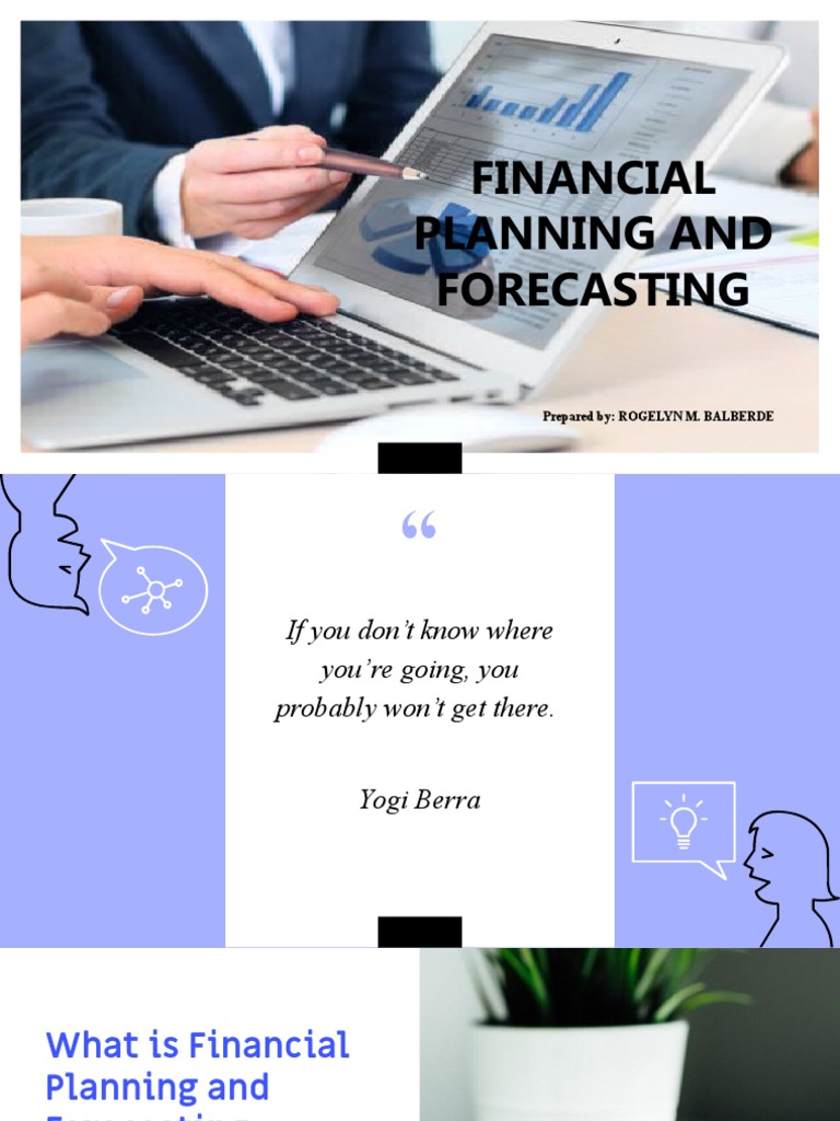 Financial Planning and Forecasting Overview | PDF | Forecasting ...