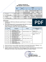 Jadwal Akm Kelas