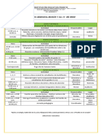 8. Agenda Semanal Marzo 7 Al 11 de 2022