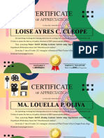Video Lesson Certificate