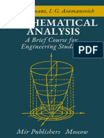 Bermant, Aramanovich - Mathematical Analysis - A Brief Course For Engineering Students