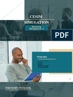 Cesim Simulation: Marketing Management-II