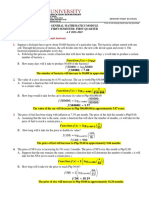 LESSON 9: EXERCISE 2 (Solution and Answers) 1.: How Long Will It Take For The Price To Double Its Value?