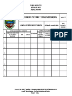 Procedimiento Préstamo y Consulta Documental