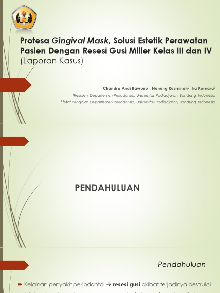 Seminar Gingival Mask PERIL PDF