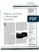 Modulo I Myers Natura y nurtura cod. 407