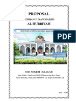 Proposal Masjid Al Hurriyah Siap Edar 1