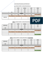 Horario de Horas Lectivas Ejemplos