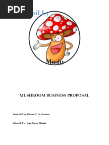Mushroom Business Proposal