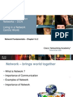 Data Communication Networks - DCN Living in A Network Centric World