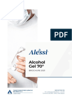 Brochure Alessi Alcohol Gel 70