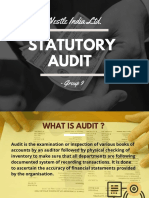 Nestle India LTD.: Statutory Audit