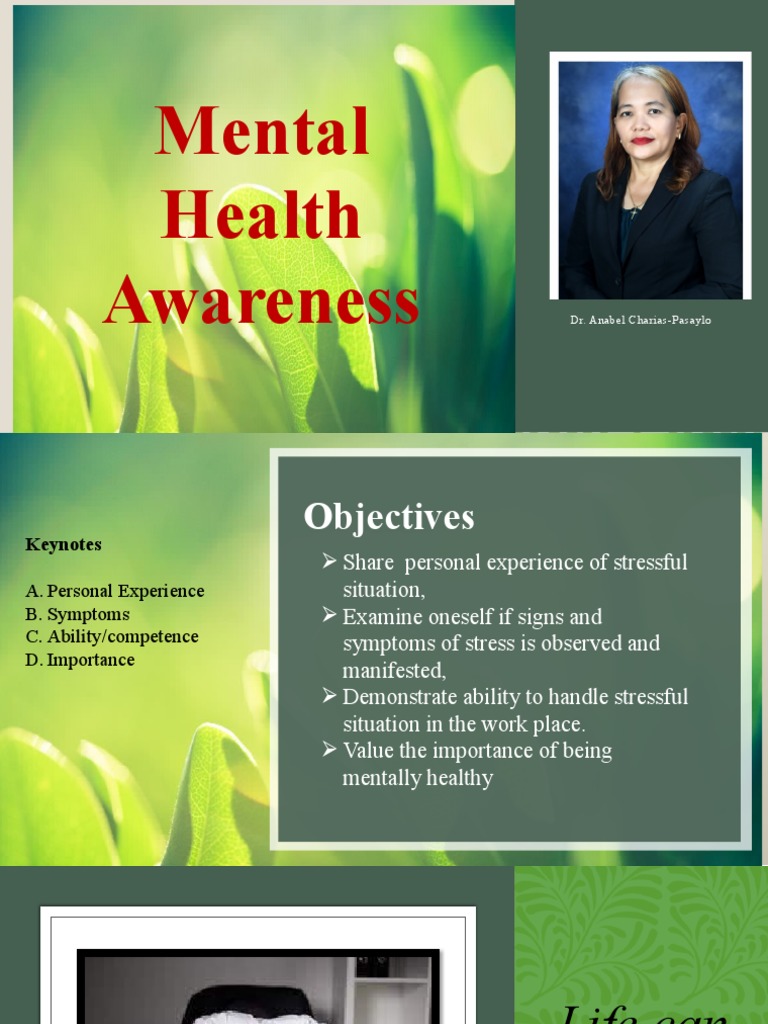 Mental Health Awareness | PDF | Mental Health | Mental Disorder