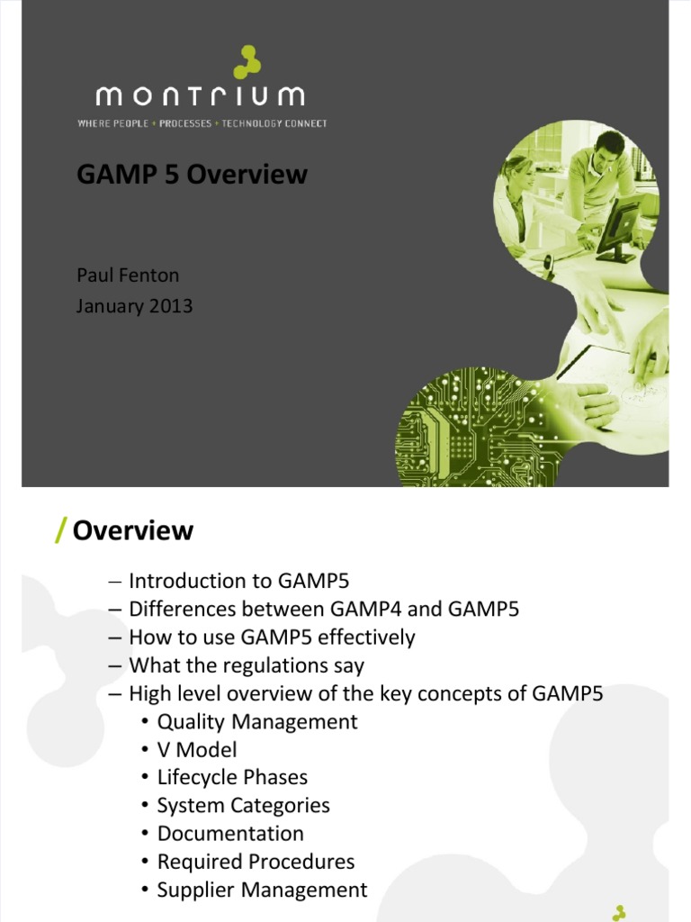 GAMP 5 Compliance and Documentation Guide | PDF | Software Testing ...