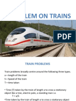 Problem On Trains