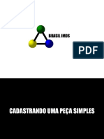 Cadastrando Uma Peça Simples