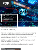 Global Cryptocurrency Mergers and Acquisition and Fundraising Report February 2022