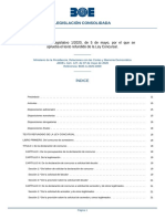 Real Decreto Legislativo 1-2020, de 5 de mayo, texto refundido de la Ley Concursal