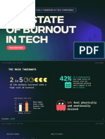 The state of burnout in tech - 2022 edition