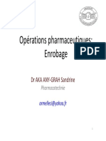 Opérations pharmaceutiques_ Enrobage