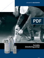 Portable Dewatering Pumps: Grundfos Wastewater