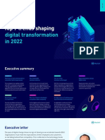 Top 7 trends shaping digital transformation in 2022