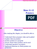 Slot11 12 Pointers