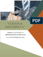 Memo de Auditoria