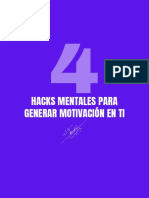 4 Hacks Motivacionales