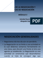 Diapositivas Modulo 5 Teoria de La Negociacion