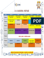 Horário Do Ensino Fundamental 2022 - 3o Ano B - Thaís Matutino - Atualizado