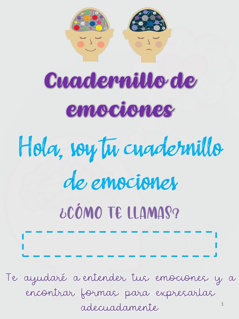 Cuadernillo de Emociones | PDF | Las emociones | Comportamiento