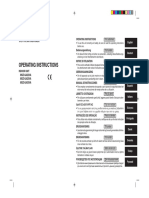 Operating Instructions: Msz-Ga22Va Msz-Ga25Va Msz-Ga35Va