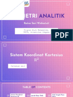 Pert 1 - Sistem Koordinat Kartesius