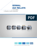 Thermal Overload Relays Protect Motors