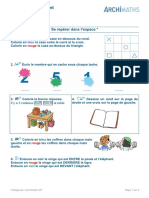 Exercices Archimaths Orientation Spatiale Révisions